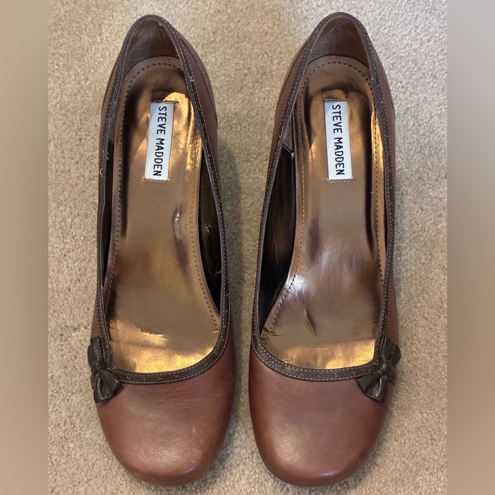 Steve Madden Leather Heels